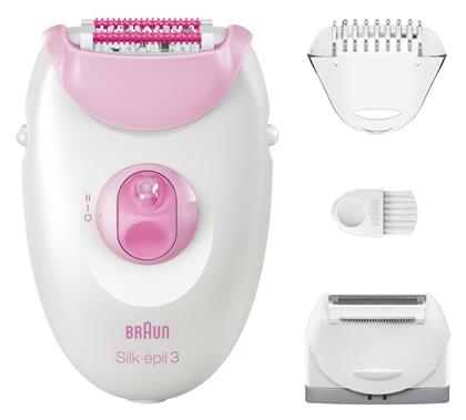 Silk Epil 3 Αποτριχωτική Μηχανή Epilator Braun από το e-shop