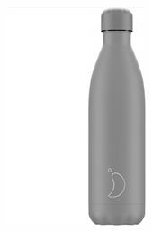 Chilly's Monochrome Μπουκάλι Θερμός All Matte Grey 750ml - Chillys από το Zakcret Sports