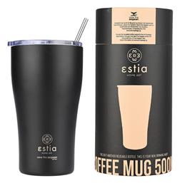 Coffee Mug Save The Aegean 500ml Midnight Black Estia από το e-shop