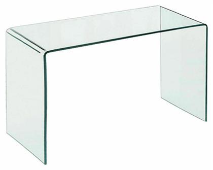 Γραφείο Glasser Γυάλινο Διάφανο 120x60x75εκ. Woodwell