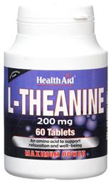 L-Theanine 200mg 60 ταμπλέτες Health Aid από το Pharm24