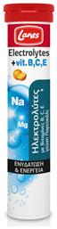 Electrolytes Vitamine B C E Πορτοκάλι 20 αναβράζοντα δισκία Lanes από το Pharm24
