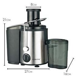 SK-4000 Αποχυμωτής 800W Inox Ασημί Sokany