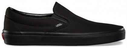 Classic Πάνινα Ανδρικά Slip-On Μαύρα Vans από το Modivo